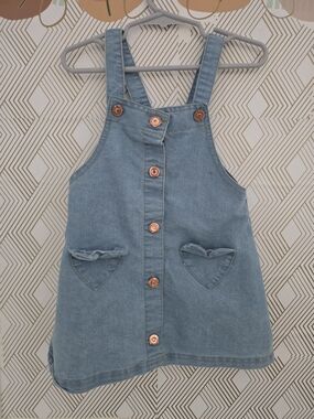 Vince Camuto Girls' Denim Dress